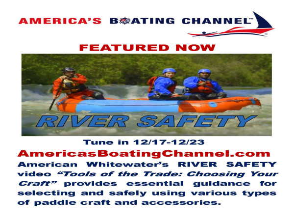 America's Boating Channel Features RIVER SAFETY on Smart TV 