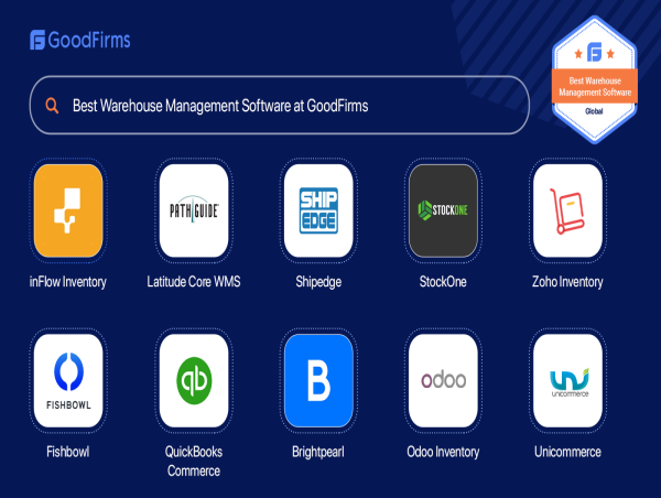 GoodFirms Recognizes Leading Warehouse Management Software (WMS)