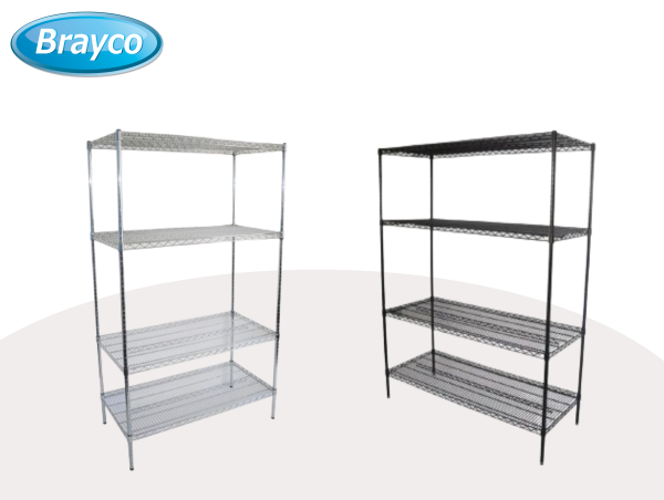  Brayco New Zealand Unveils Chrome Wire Shelving for Dry Store Solutions 