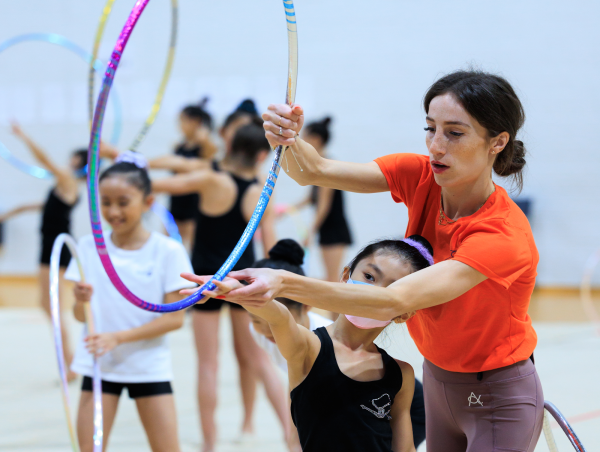 Simona Dyankova, an Olympic Champion Holds Masterclass in Singapore