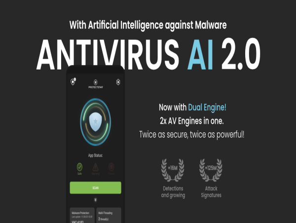  Protectstar Antivirus AI Android - AV-TEST certification with an outstanding detection rate 