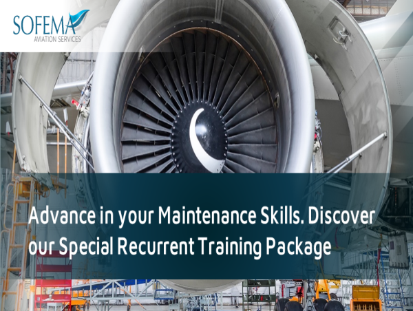  Sofema Aviation Services launches a Recurrent Training Package for Aircraft Maintenance Organization Staff 