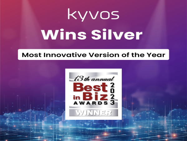 Kyvos Wins Silver in 13th Annual ‘Best in Biz’ Awards 2023