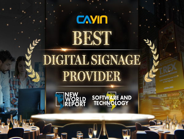 CAYIN Technology Soars to New Heights with Award Win at Software & Technology Awards 2023