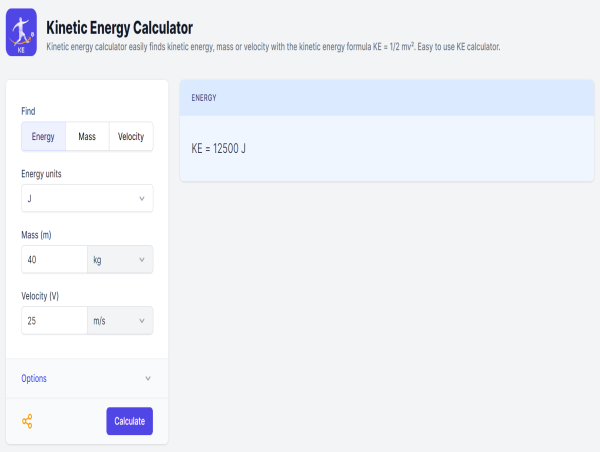 Calculator.io Unveils Kinetic Energy Calculator for Enhanced Scientific Computation