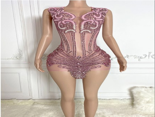Angel Lavish Takes Center Stage in Prom Fashion with Beautiful Rhinestone Creations