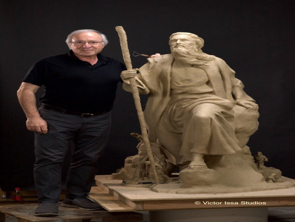  Victor Issa Unveils Clay Masterpiece 'Moses, A Life of Miracles' Set to Amaze in August 2024 