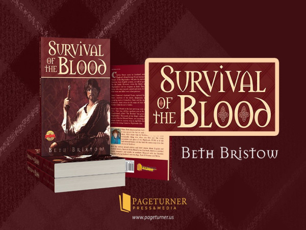 Five Stars Reviews for Beth Bristow’s Epic Fiction, “Survival of the Blood”