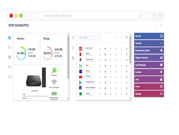 Radix to launch a new version of its Android TV Manager at CES 2024