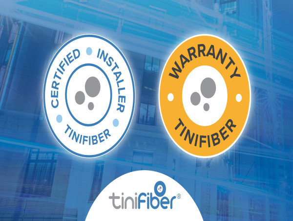 TiniFiber® Launches Certified Installer Program Backed by 25-Year Warranty