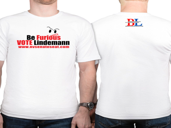 Barry Lindemann U.S. Senate Candidate Nevada Opens 2024 with new BE FURIOUS