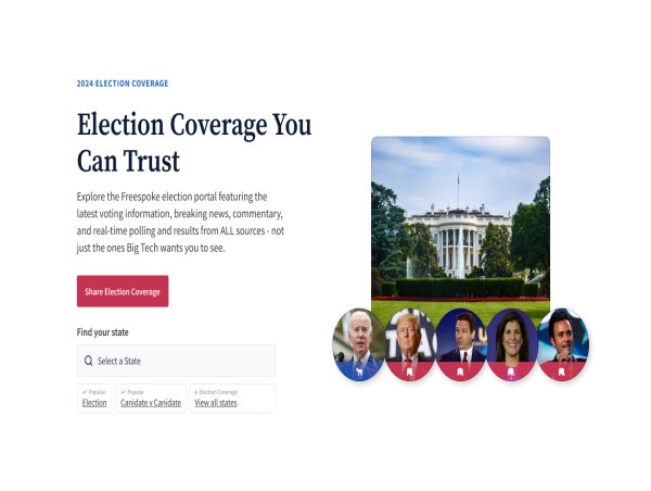 New Search Engine Launches Election Portal, Labels News as ‘Left, Middle, Right’ So Voters Can Make Up Their Own Minds