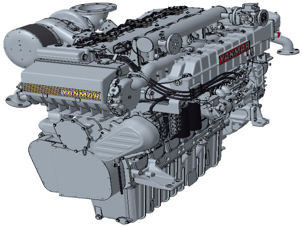 Development of Hydrogen-Fueled 4-Stroke Engine Underway for Zero Emission Vessels