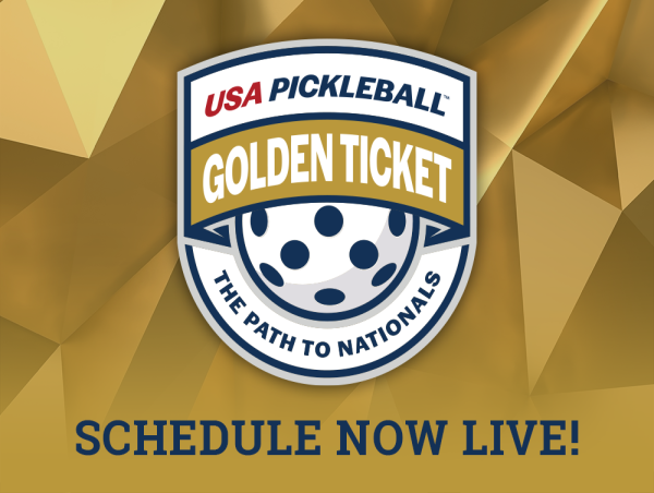 USA Pickleball Unveils New Golden Ticket Tournament Format and Schedule for 2024
