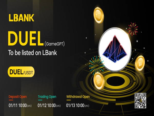  GameGPT (DUEL) Is Now Available for Trading on LBank Exchange 