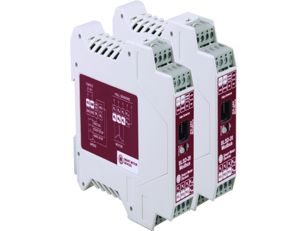  Any motion algorithm of a BLDC motor is possible without PLC using BLSD-20Modbus controller by Smart Motor Devices 