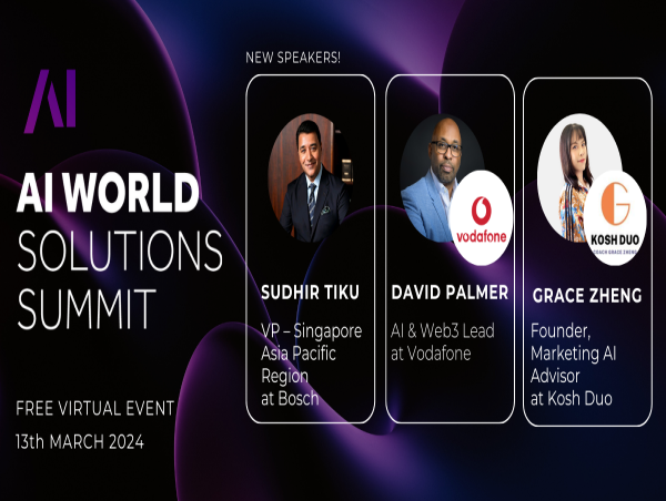 AI WORLD SOLUTIONS SUMMIT WEBINAR: PAVING THE WAY FOR TOMORROW'S INTELLIGENT FUTURE