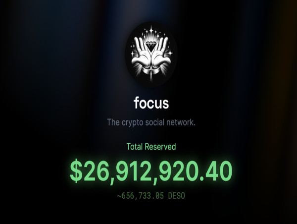 DeSo-backed SocialFi App focus raises $20 million in under 24 hours