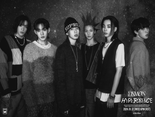  Boy Group DXMON Debuts with 1st Mini Album, HYPERSPACE 