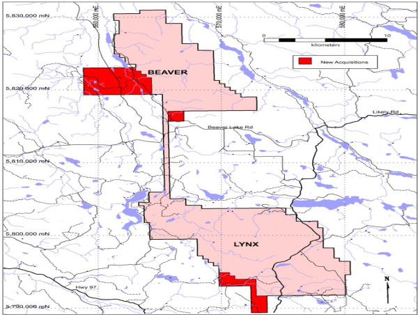 Inomin Expands Beaver-Lynx Critical Minerals Project