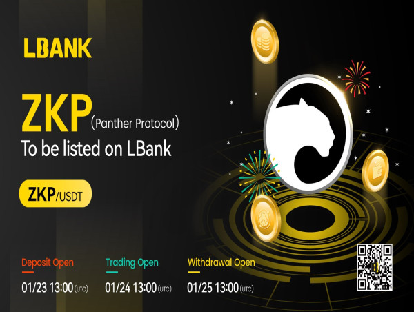 LBank Exchange to List Panther Protocol's $ZKP on January 24, 2024