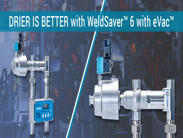 Markteinführung des WeldSaver™ 6 mit eVac™ Kühlmittelrückzugsmodul für das Roboterschweißen in der Automobilindustrie