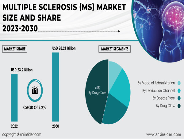  Multiple Sclerosis Market Size to Reach USD 28.21 Billion by 2030, Dynamics and Growth Insight 