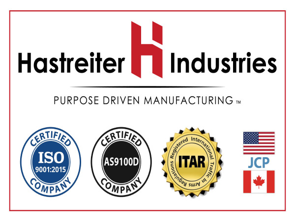  Hastreiter Industries Achieves Aerospace AS9100 Certification 