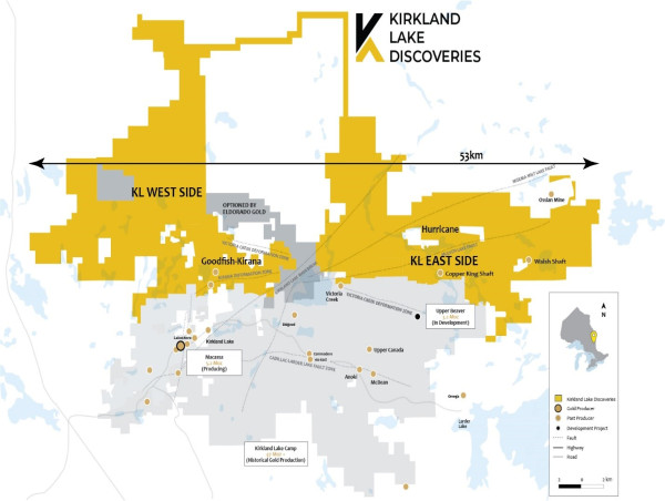  Kirkland Lake Discoveries Commences Phase 2 of 10,000-m Drill Program 