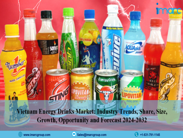 Vietnam Energy Drinks Market Size Projected to Exhibit Growth Rate at 7.85% CAGR During 2024-2032