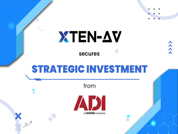 XTEN-AV LLC Secures Strategic Investment from Resideo Technologies