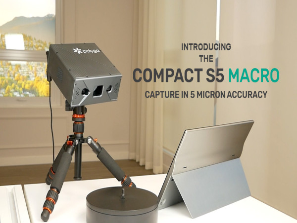 Polyga Inc. Releases the Compact S5 Macro: An Industrial 3D Sensor For Imaging Small Objects