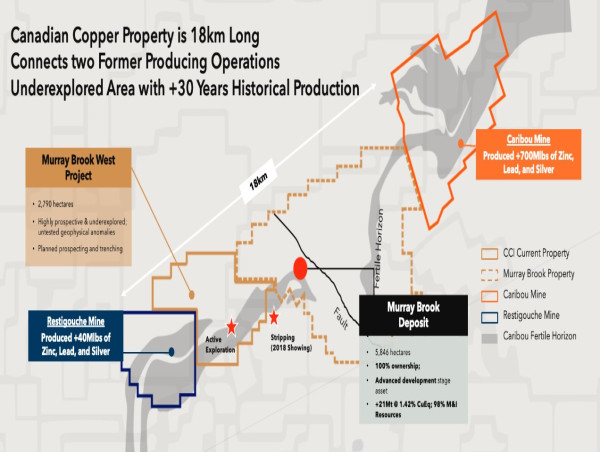  Canadian Copper Completes Acquisition of Murray Brook Deposit 