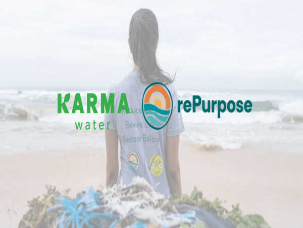 Karma Water and rePurpose Global Unite in Multi-Year Partnership to Combat Ocean-Bound Plastic