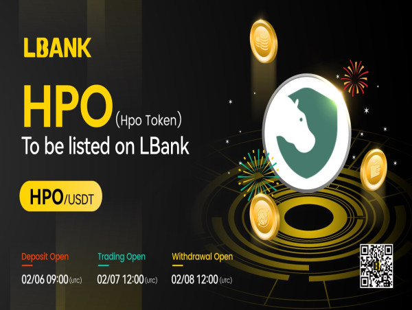 LBank Exchange Will List Hippo Wallet Token (HPO) on February 7, 2024