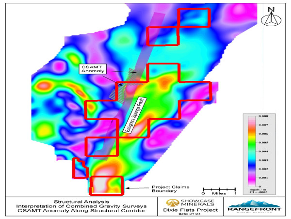  Showcase Announces Two Refined Areas for Targeted Exploration at the Dixie Flats-North Star Project, Nevada 