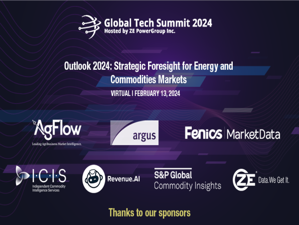  ZE PowerGroup Presents the 4th Annual Virtual Global Tech Summit: Strategic Foresight for Energy and Commodities Markets 