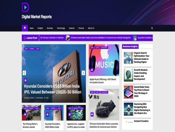  Digital Market Reports Unveils New Website Design to Enhance User Experience 