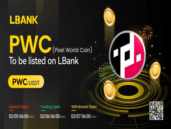  Pixel World Coin (PWC) is Now Available for Trading on LBank Exchange 