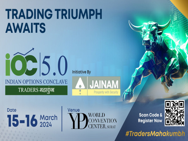  Jainam Broking Limited Announces Registration for Indian Options Conclave 5.0 