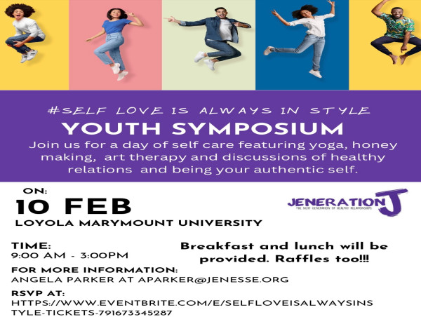 Jenesse Center to Host 'Self Love is Always in Style' Youth Symposium at Loyola Marymount University