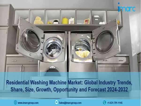 Residential Washing Machine Market Size to Surpass US$ 59.7 Billion by 2032 | Industry CAGR of 3.5%