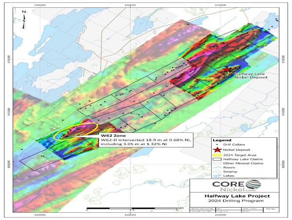  Core Nickel Provides Corporate Update, Including Plans for Winter Drill Program at Its Halfway Lake Property 