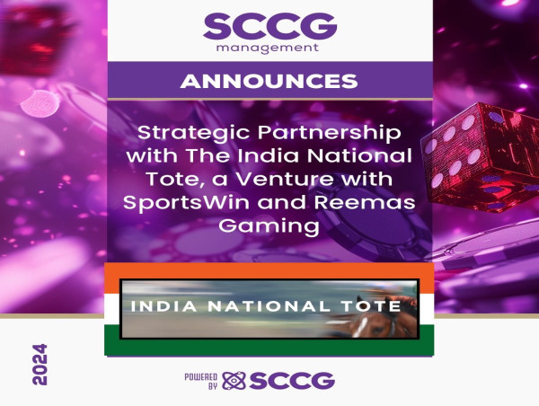  SCCG Announces Strategic Partnership with The India National Tote, a Venture with SportsWin and Reemas Gaming 
