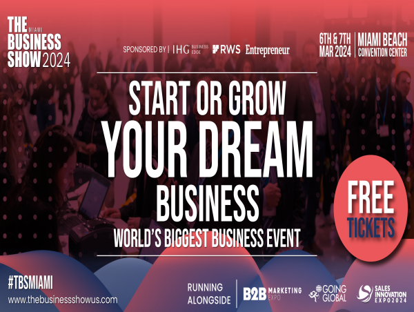  Free Business Event - The Business Show Miami 2024 