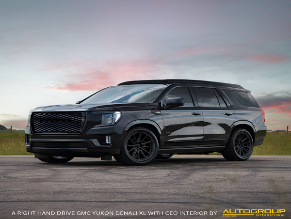 Right-hand drive 2024 ‘CEO’ Yukon Denali XL with a bespoke luxury interior