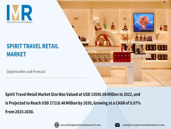  Spirit Travel Retail Market Size Is Projected To Reach $27218.48 Million By 2030 At A CAGR Of 9.07% 
