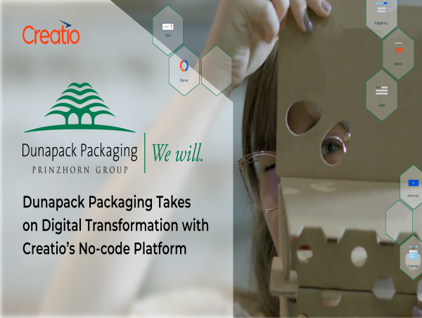  Dunapack Packaging Embraces Creatio for Digital Revolution 