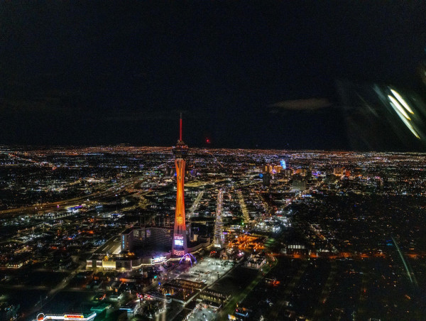  Projection-Mapping Feat Transforms Las Vegas' STRAT Tower Into A Bottle Of Tequila Don Julio 1942 