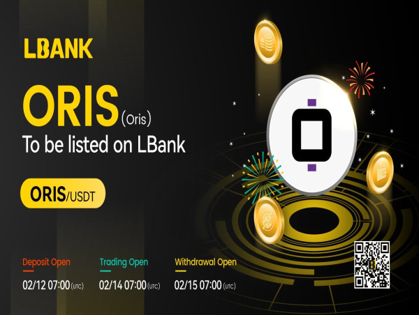 Oris (ORIS) Is Now Available for Trading on LBank Exchange